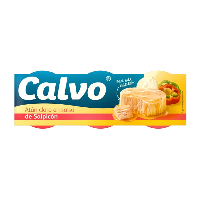 Ton in Sos Salpicon Calvo 3*70g
